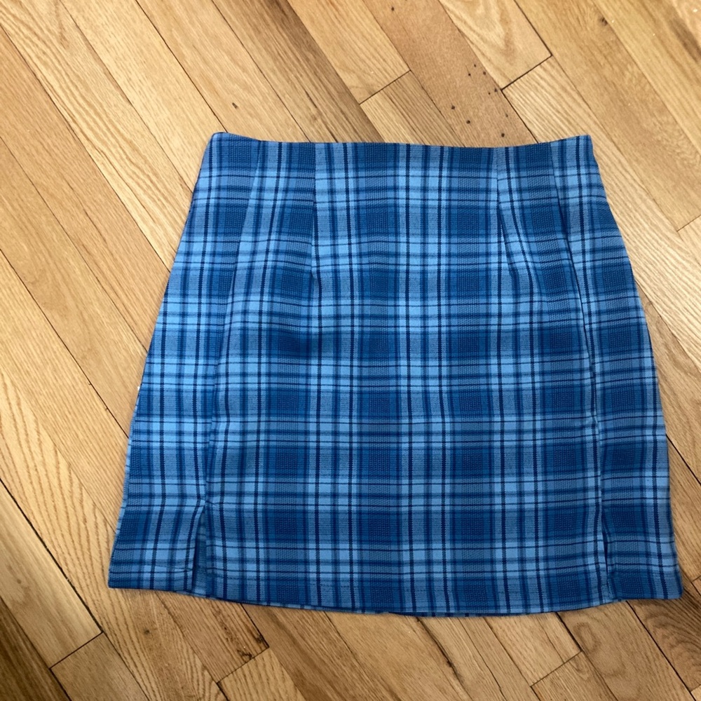 Shein plaid mini skirt- never worn!